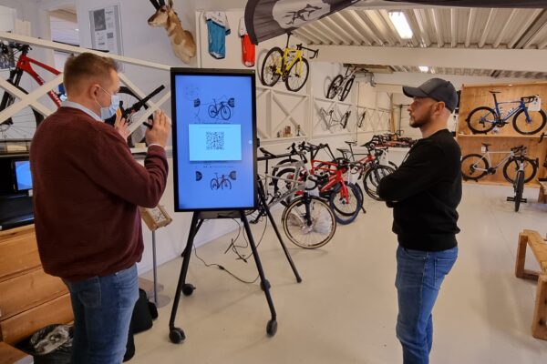 demo af i3 sixty hos Pronghorn cykler